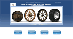 Desktop Screenshot of primeresearchinstitute.com