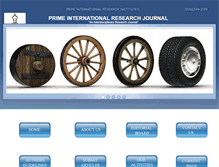 Tablet Screenshot of primeresearchinstitute.com
